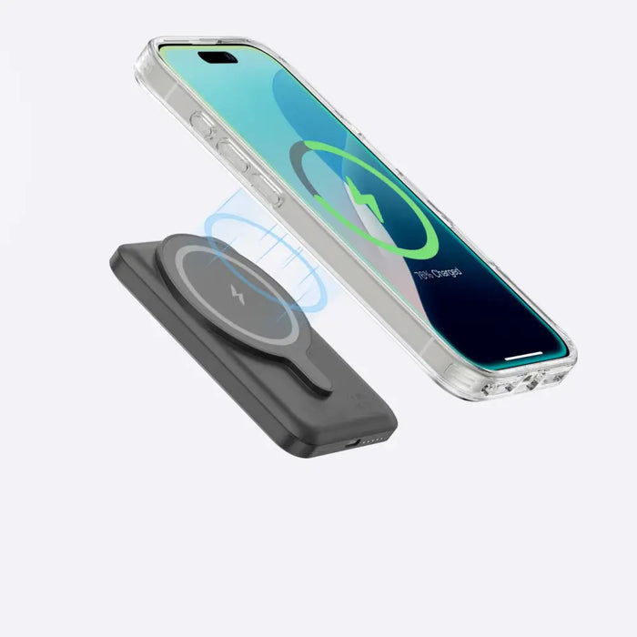 AmazingThing Minimal Mag Case with Magnetic Ring for iPhone 16 Plus - Transparent - Cell phone cases