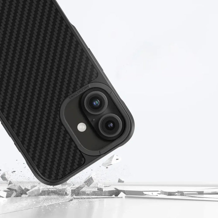 AmazingThing Titan Max Case with 1500D Aramid Fibers for iPhone 16 - Black - Cell phone cases and covers<<<HurtelXML