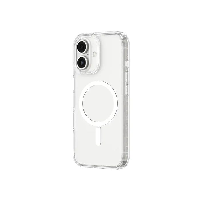AmazingThing Titan Pro Mag Case with Magnetic Ring for iPhone 16 Plus - Transparent - Cell phone cases