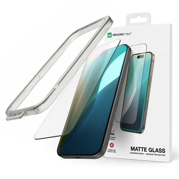 AmazingThing Titan Matte Glass tempered glass for iPhone 16 Pro Max