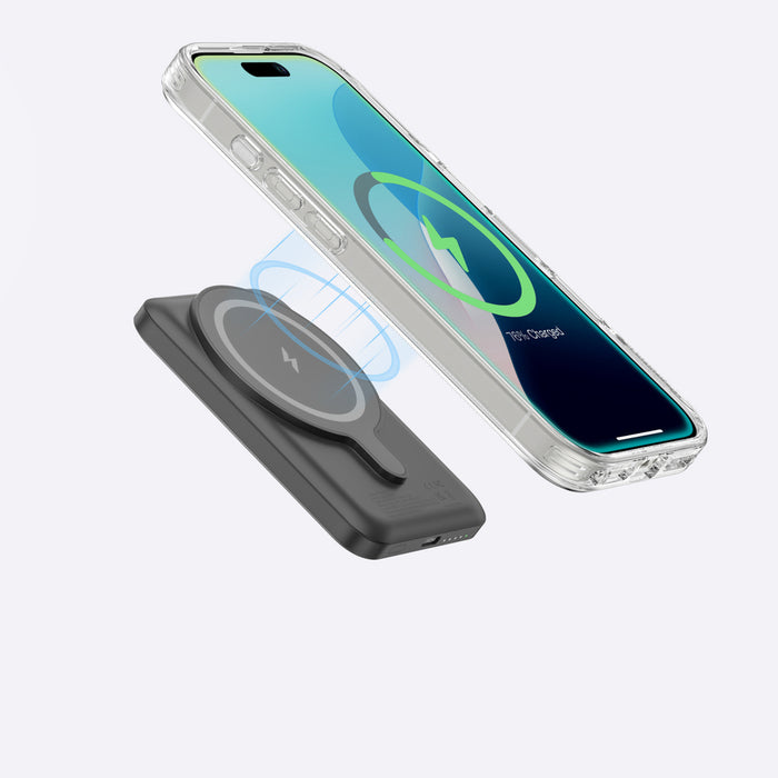 AmazingThing Minimal Mag Case with Magnetic Ring for iPhone 16 Pro Max - Transparent