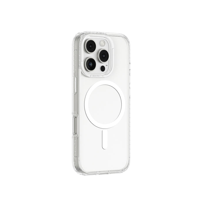 AmazingThing Titan Pro Mag Case with Magnetic Ring for iPhone 16 Pro - Transparent