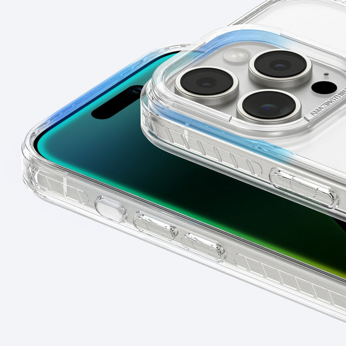 AmazingThing Titan Pro Mag Case with Magnetic Ring for iPhone 16 Pro - Transparent