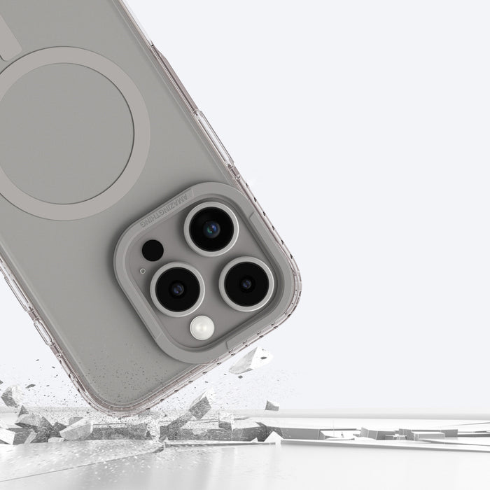 AmazingThing Titan Pro Mag Case with Magnetic Ring for iPhone 16 Pro Max - Gray