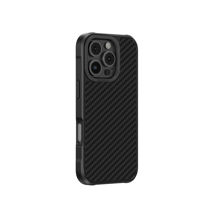 AmazingThing Titan Max Case with 1500D Aramid Fibers for iPhone 16 Pro - Black