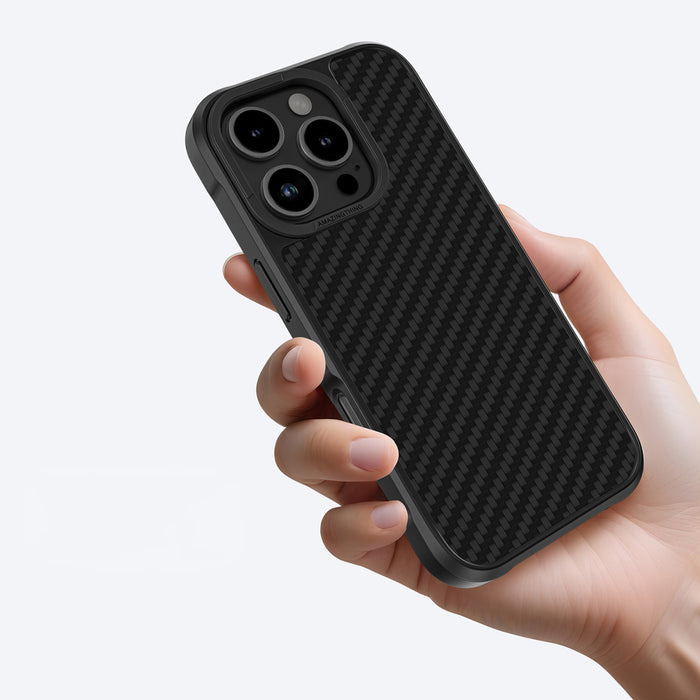AmazingThing Titan Max Case with 1500D Aramid Fibers for iPhone 16 Pro - Black