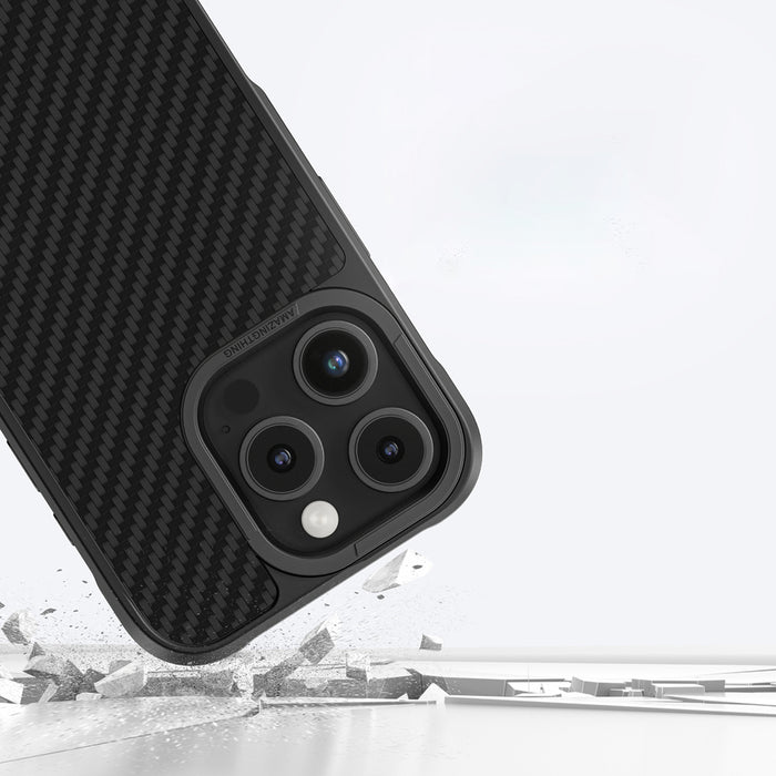 AmazingThing Titan Max Case with 1500D Aramid Fibers for iPhone 16 Pro - Black