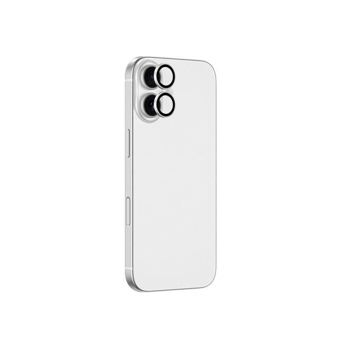 AmazingThing Lens Glass for iPhone 17 with Silver Aluminum Frame
