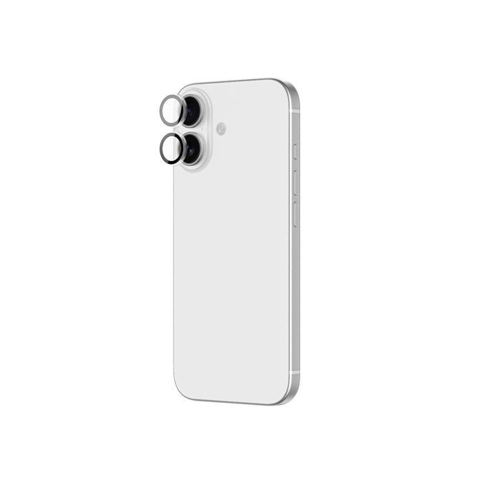 AmazingThing Lens Glass for iPhone 17 with Black Aluminum Frame
