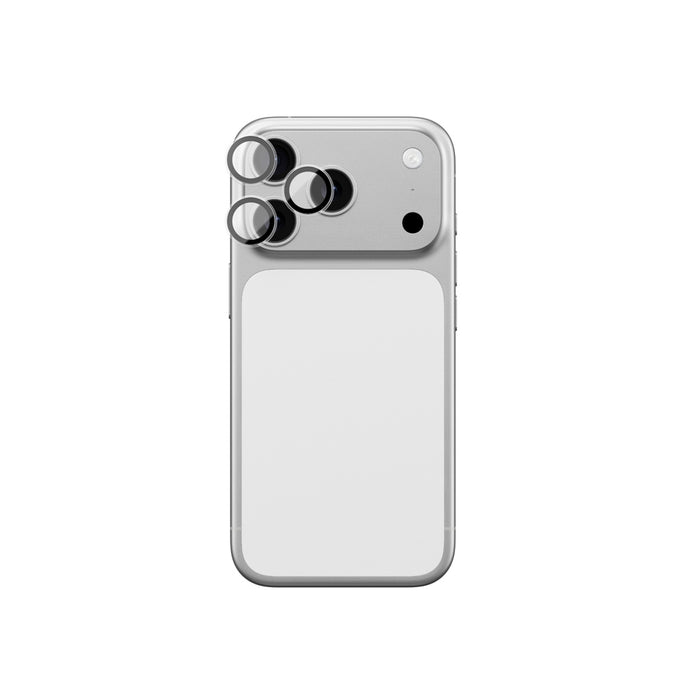 AmazingThing Lens Glass for iPhone 17 Pro / Pro Max with Black Aluminum Frame