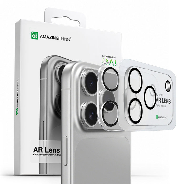 AmazingThing Full Lens Glass for iPhone 17 Pro