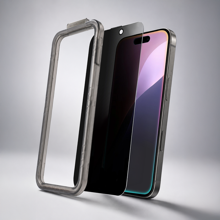 AmazingThing Titan FusionFilter 7 Matte Privacy Tempered Glass for iPhone 17 Pro
