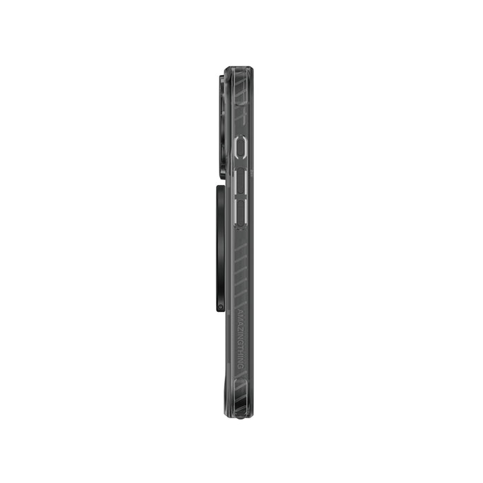 AmazingThing Titan Pro Grip Ring Set Case for iPhone 17 Pro Compatible with MagSafe - Black