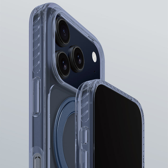 AmazingThing Titan Pro MagSpin Case for iPhone 17 Pro Max Compatible with MagSafe - Blue