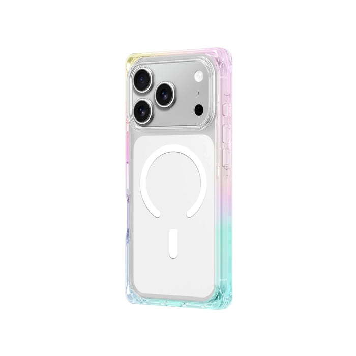 AmazingThing Omni case for iPhone 17 Pro Max compatible with MagSafe - transparent-rainbow