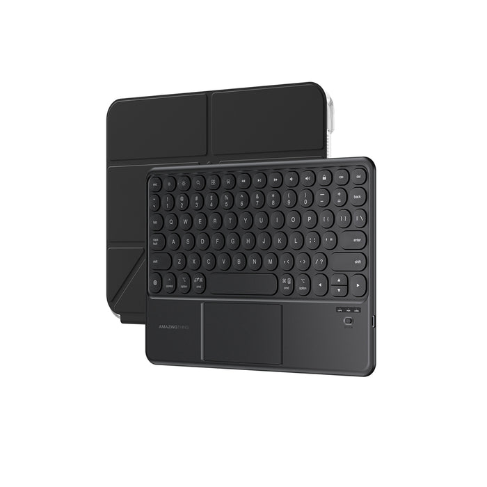AmazingThing Minimal Case KeyLite Combo Keyboard Case for iPad Air 11" M2/M3/M4 (2024/2025/2026) - Black