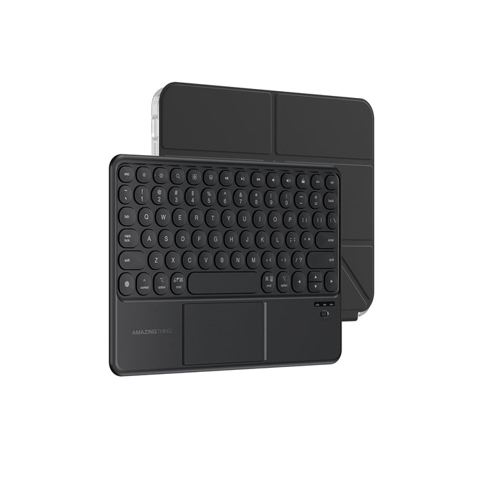 AmazingThing Minimal Case KeyLite Combo Keyboard Case for iPad Air 11" M3/M4 (2025/2026) - Black