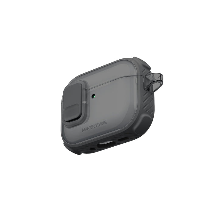 AmazingThing Titan Pro Mag Case Clear for AirPods Pro 3 - Black