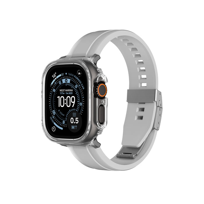 AmazingThing Minimal Protective Case for Apple Watch UItra 3 49mm - Transparent