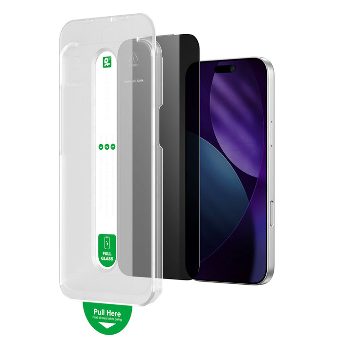 AmazingThing Titan Vision 7 Tempered Glass for iPhone 17 Pro Max Privacy