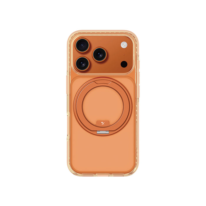 AmazingThing Titan Pro Spin case for iPhone 17 Pro compatible with MagSafe - orange