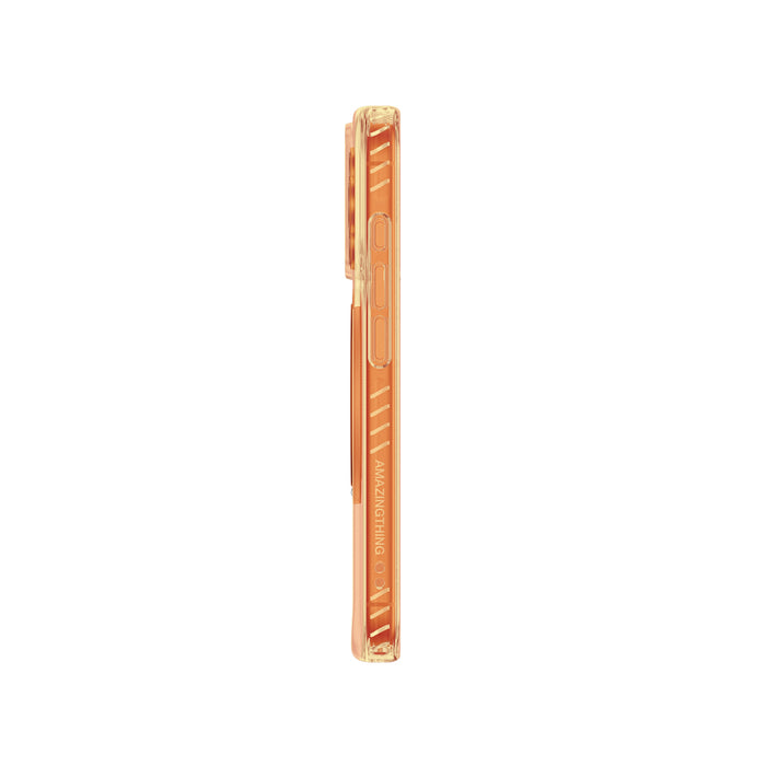 AmazingThing Titan Pro Spin case for iPhone 17 Pro compatible with MagSafe - orange