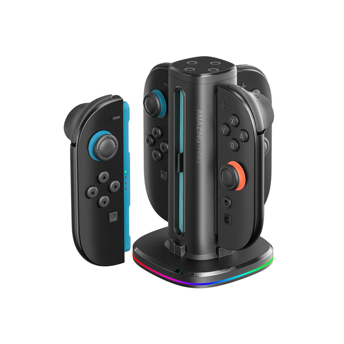 AmazingThing Thunder Pro PlayDock Charger for Nintendo Switch 2 Controllers - Black