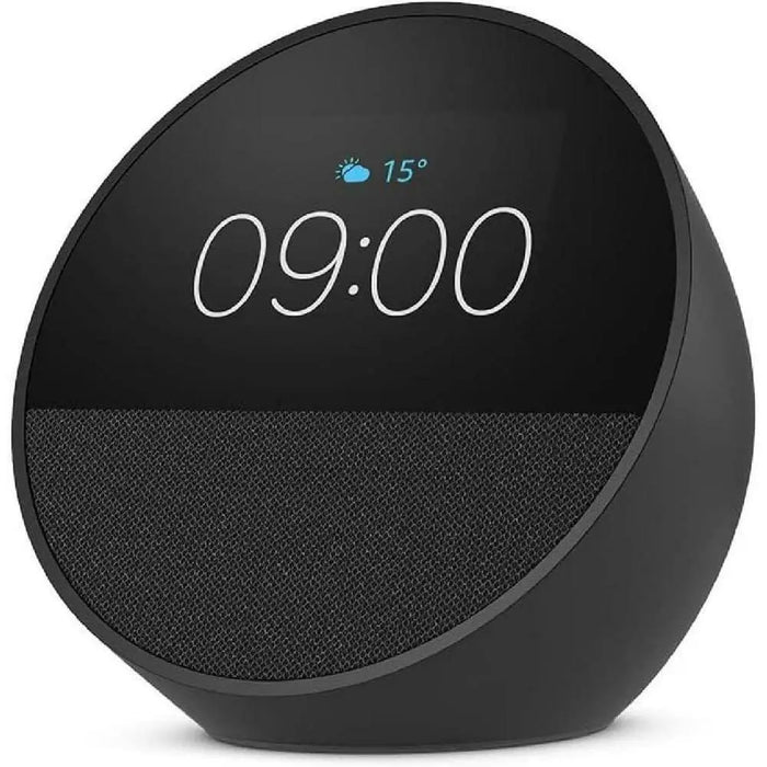 Amazon Echo Spot 2024 Smart Watch Alexa Assistant Black - Преносими тонколони<<<Електроника и
