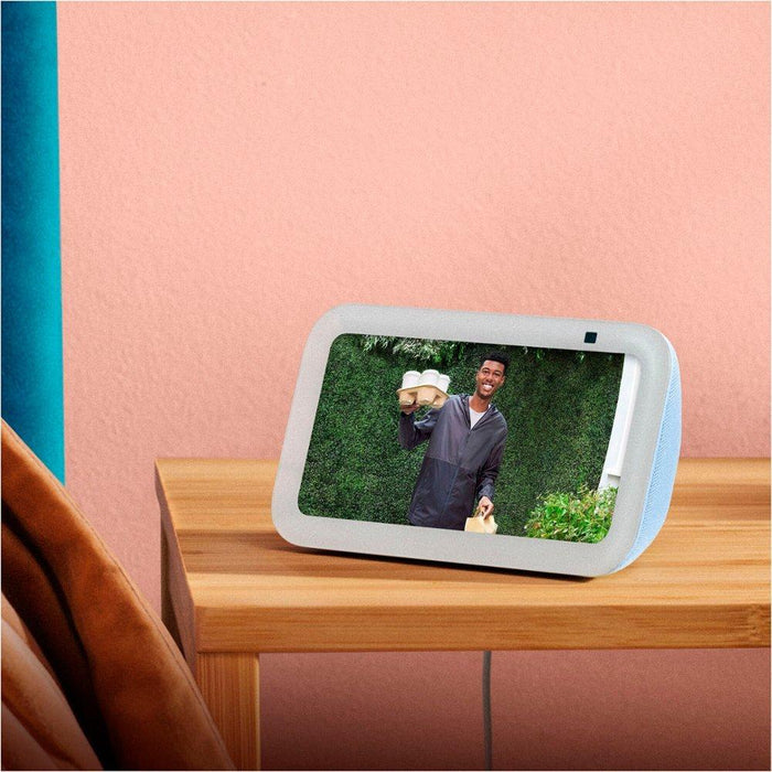 The smart speaker Amazon Echo Show 5, 3rd Gen, Touch screen, Voice assistant, Blue