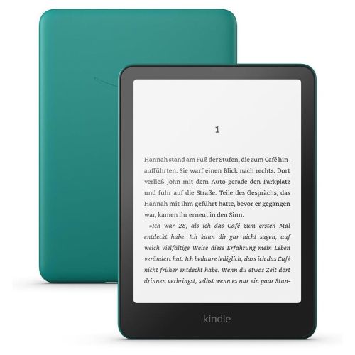 Amazon Kindle Paperwhite 2024, 7" (12th Gen) e-Reader with Ads 16GB Jade EU