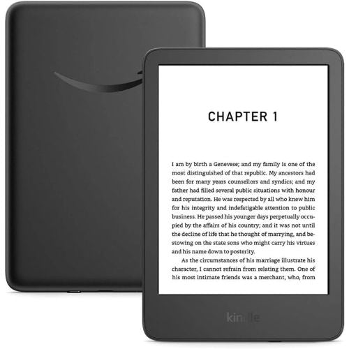 Amazon Kindle 2024, 6" (11th Gen) e-Reader with Ads 16GB Black EU