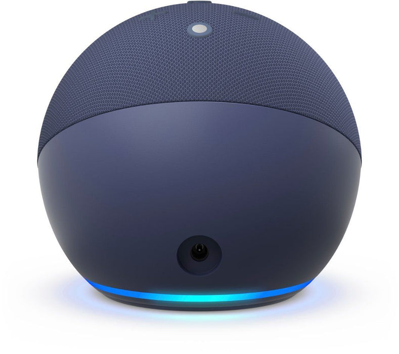 Amazon Echo Dot 5 Portable Smart Speaker, Voice Assistant, Alexa, Dark Blue