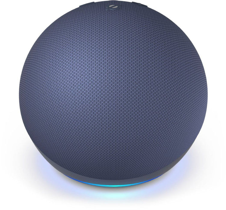 Amazon Echo Dot 5 Portable Smart Speaker, Voice Assistant, Alexa, Dark Blue