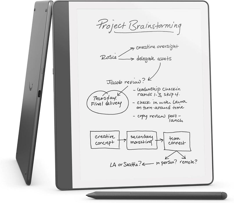 Amazon Kindle Scribe (2024) Reader 32GB - 10.2" - with Premium Pen, Dark Gray