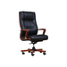 AMBASSADOR leather armchair black - Office armchairsFOE-BIU<<<ArmchairsFOE<<<ActionPL