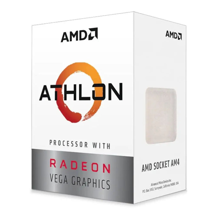 AMD Athlon 3000G 3.5GHz AM4 2C/4T 35W 5MB BOX - Настолни процесори<<<Процесори<<<Компоненти<<<ALSO&&&Компютър Мрежи и