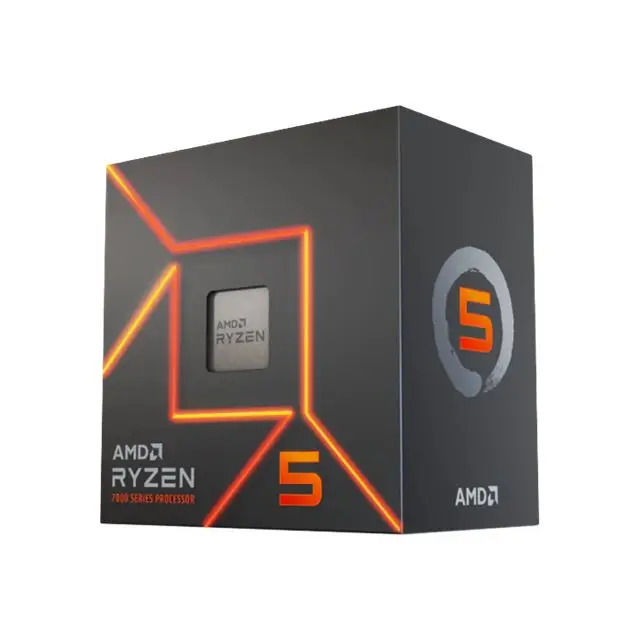 AMD Ryzen 5 7600 processor 3.8 GHz 32 MB L3 - Настолни процесори<<<Процесори<<<Компоненти<<<ALSO&&&AMD Ryzen