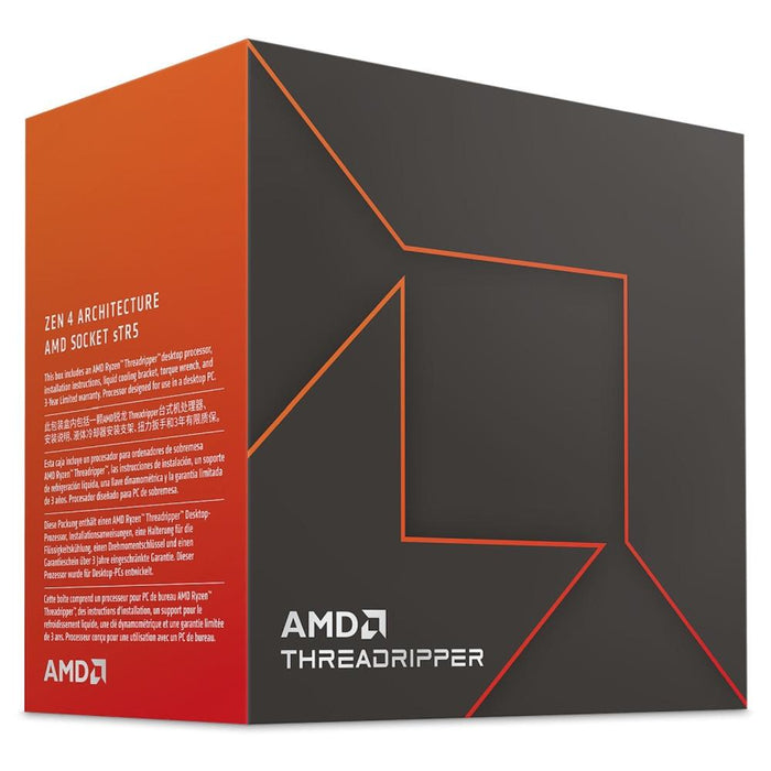 Processor AMD Ryzen Threadripper 7960X, 24 Cores 4.2GHz (up to 5.3Ghz), Socket sTR5