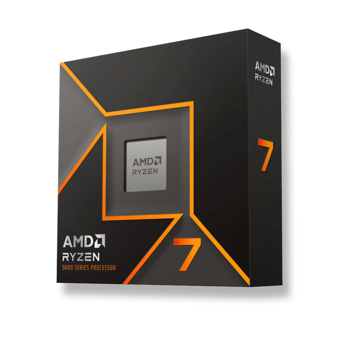 Processor AMD RYZEN 7 9700X, 8-Core, 3.8 GHz, 32MB, 65W, AM5, BOX, No Cooler