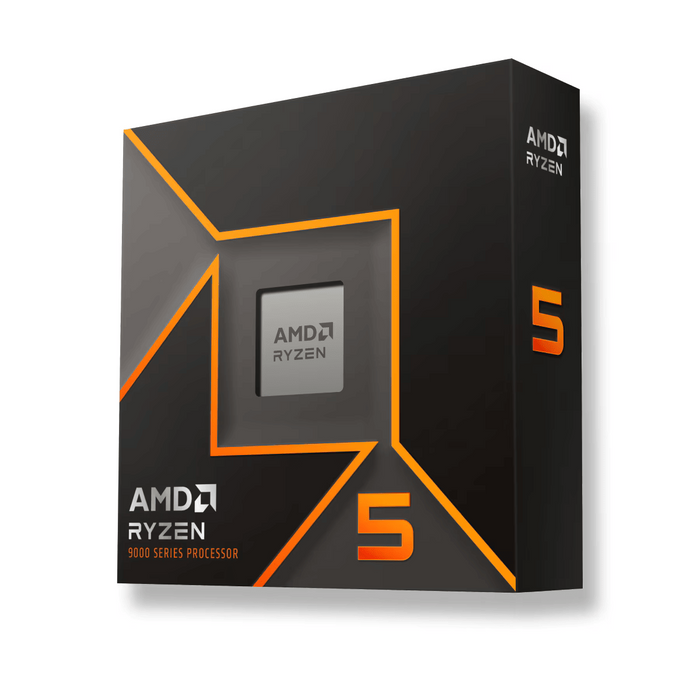 Processor AMD RYZEN 5 9600X, 6-Core, 3.9 GHz, 32MB, 65W, AM5, BOX, No Cooler