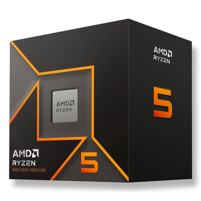 AMD Ryzen 5 9600 5.2GHz AM5 6C/12T 65W 38MB Processor with Wraith Stealth Cooler Box