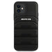 AMG Leather Debossed Lines case for iPhone 12 mini - black - Cell phone cases and covers<<<HurtelXML