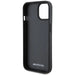 AMG Leather Debossed Lines case for iPhone 15 - black - Cell phone cases and covers<<<HurtelXML