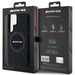 AMG Silicone Carbon Pattern MagSafe case for Samsung Galaxy S24 Ultra - black - Cell phone cases and covers<<<HurtelXML
