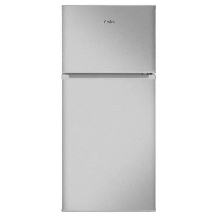 AMICA FD2015.4X(E) Silver Refrigerator with Freezer - Freestanding refrigerator-freezers (refrigerators)AGD-LOW<<<Home