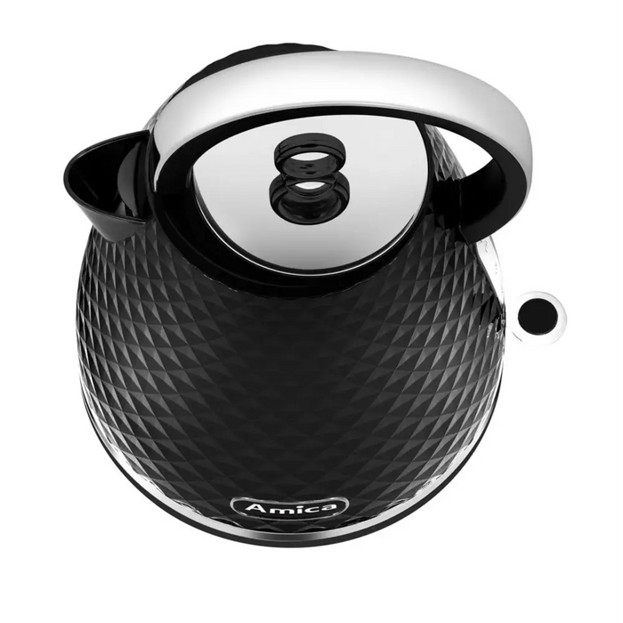 Amica KF 3030 1.7 l 2200 W electric kettle Black - Electric kettlesAGD-CZE<<<Home Appliance - ProductsAGD<<<ActionPL