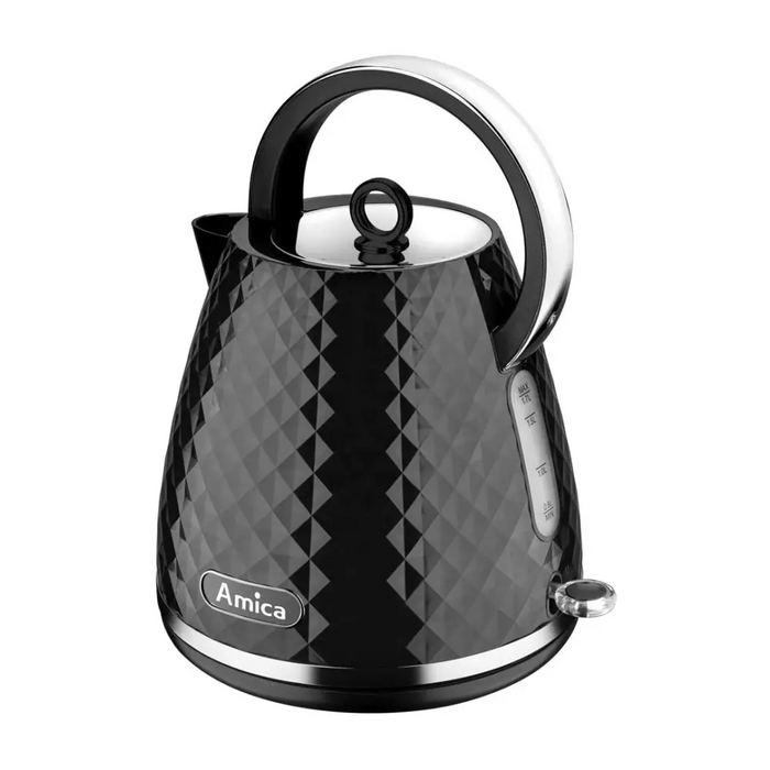 Amica KF 3030 1.7 l 2200 W electric kettle Black - Electric kettlesAGD-CZE<<<Home Appliance - ProductsAGD<<<ActionPL