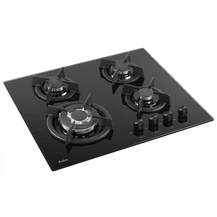 Amica PG6411SR hob Black Built-in Gas 4 zone(s) - Built-in hot platesAGD-PGZ<<<Home Appliance - ProductsAGD<<<ActionPL