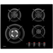 Amica PG6411SR hob Black Built-in Gas 4 zone(s) - Built-in hot platesAGD-PGZ<<<Home Appliance - ProductsAGD<<<ActionPL