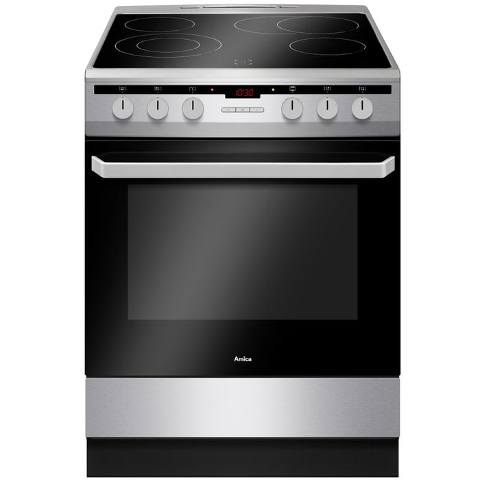 Electric cooker AMICA 6018CE3.434EHTAKDQXX, INOX, Ceramic